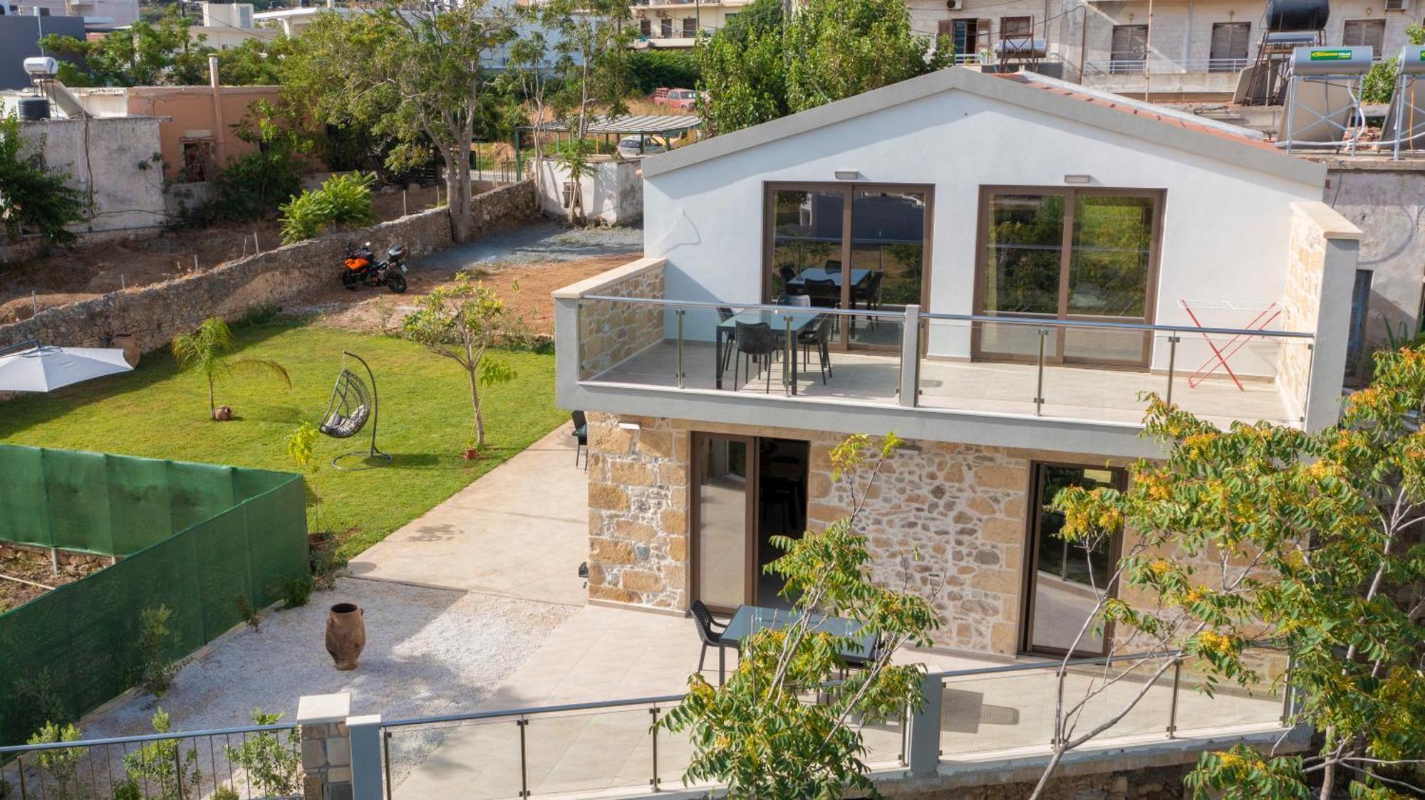 Eagle Bay Loft Daire Kíssamos Dış mekan fotoğraf