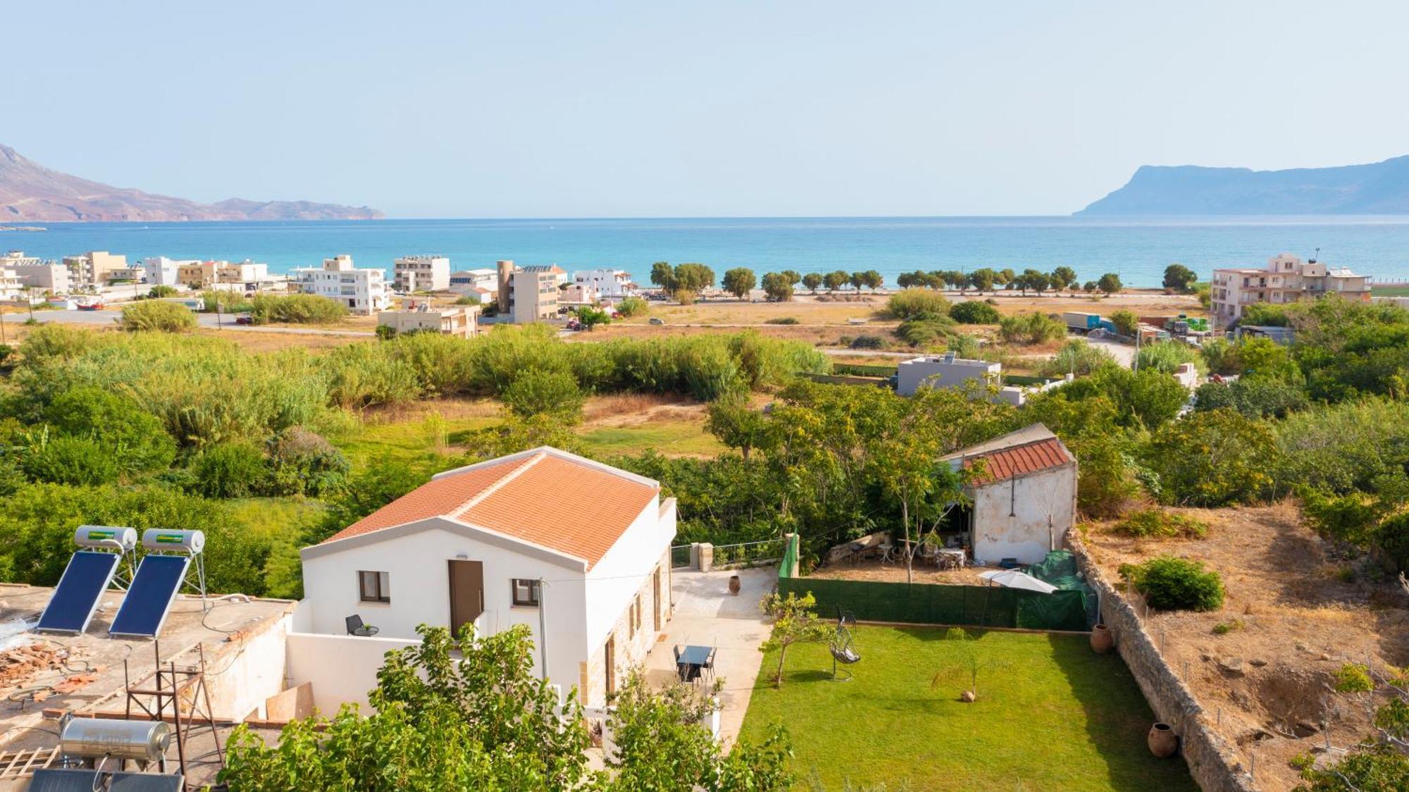 Eagle Bay Loft Daire Kíssamos Dış mekan fotoğraf