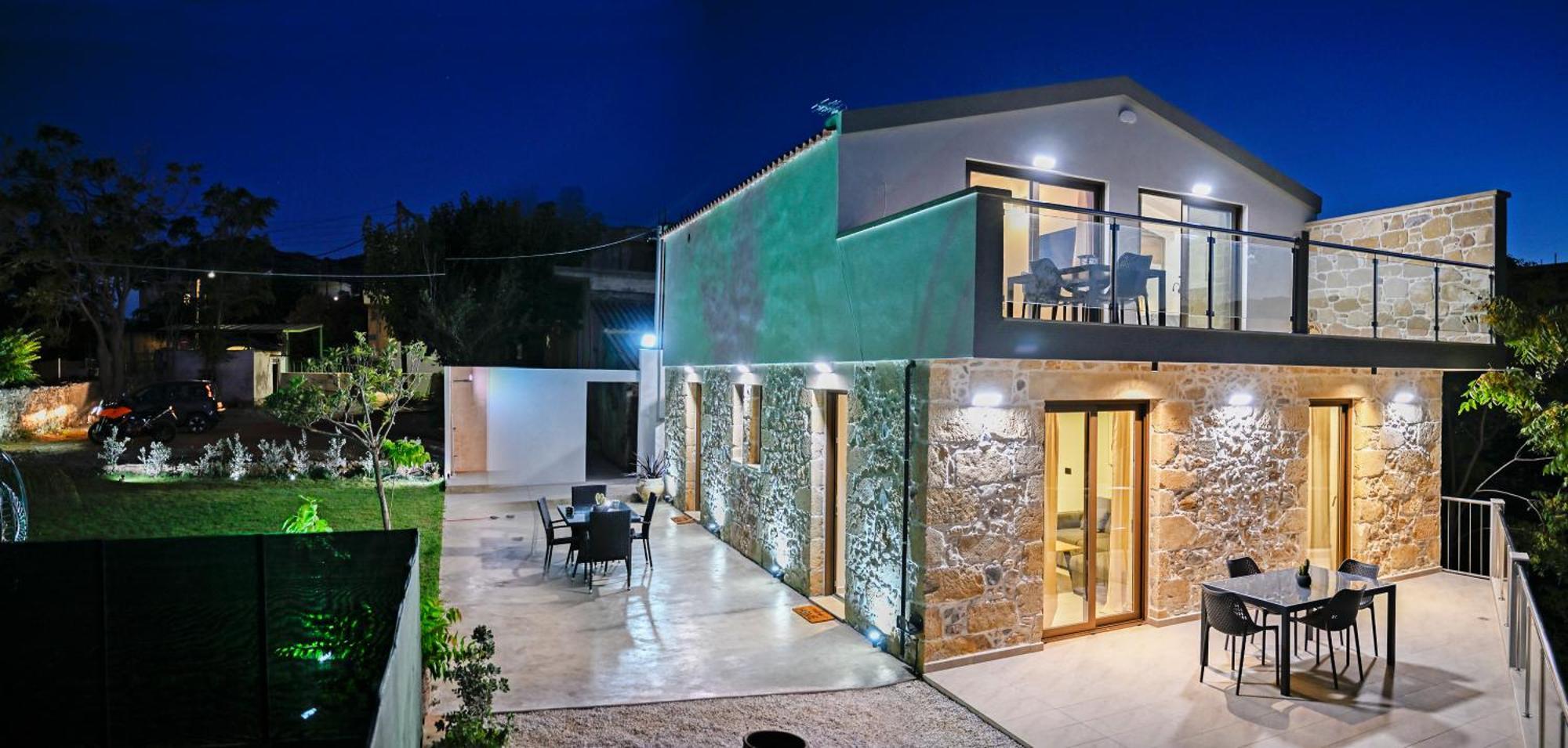 Eagle Bay Loft Daire Kíssamos Dış mekan fotoğraf