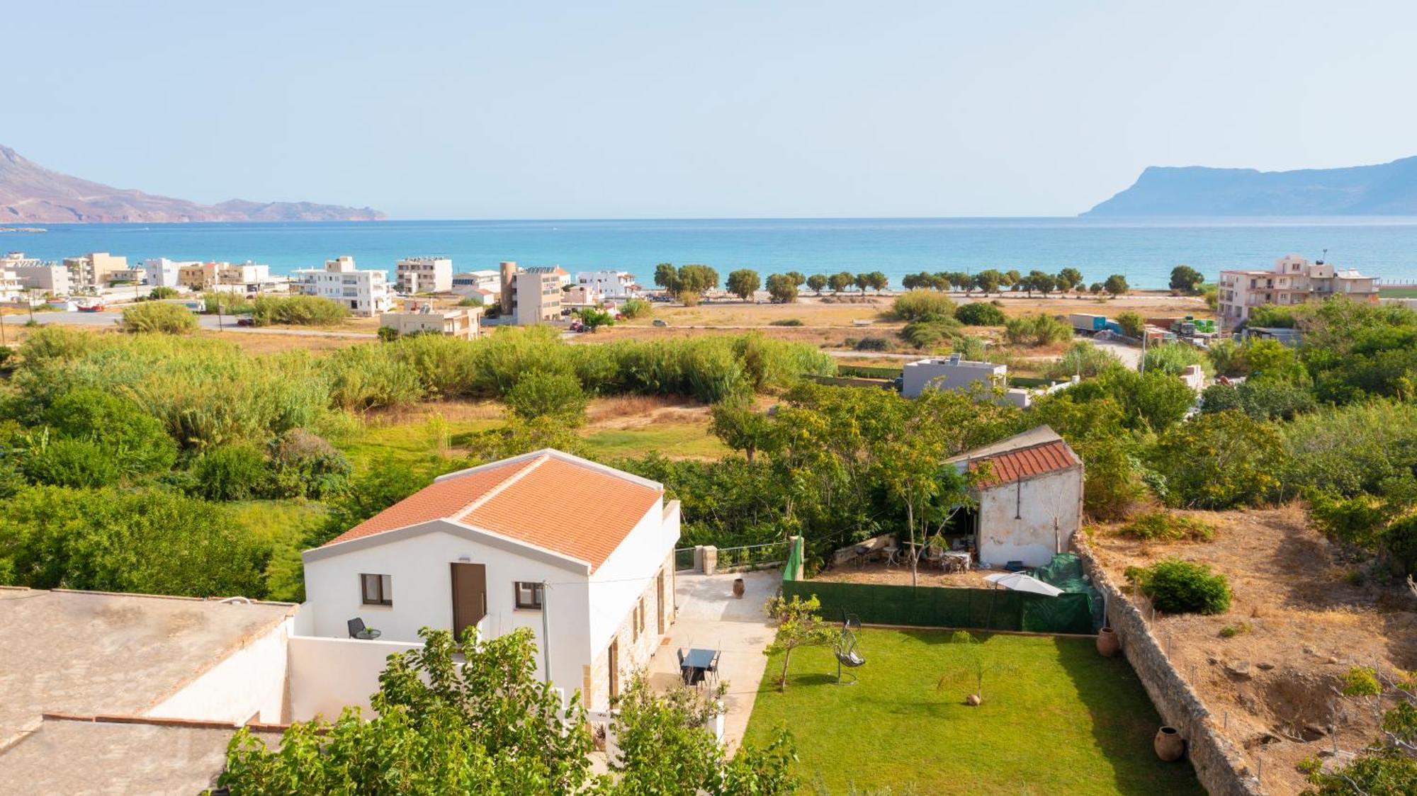 Eagle Bay Loft Daire Kíssamos Dış mekan fotoğraf