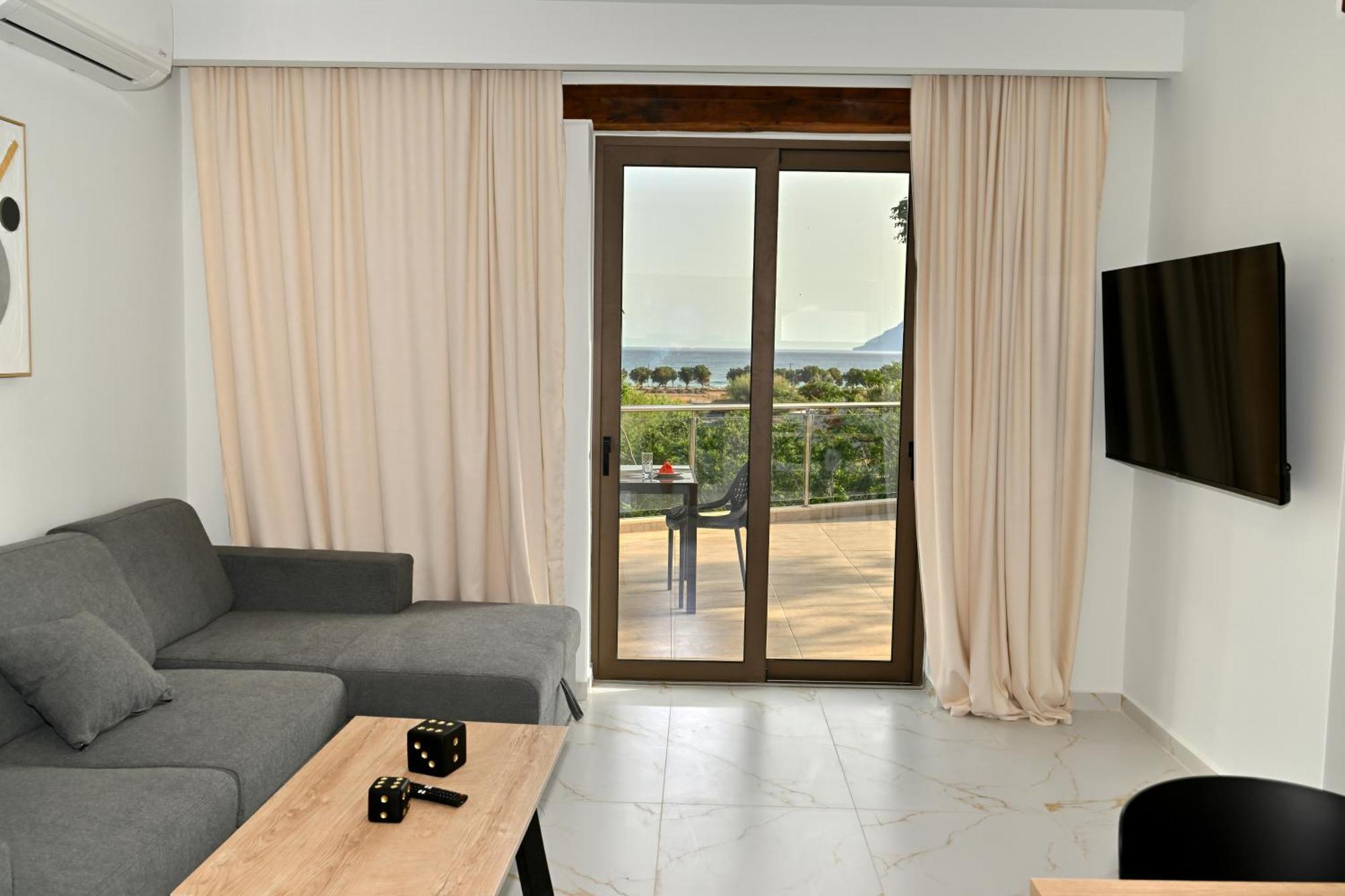 Eagle Bay Loft Daire Kíssamos Dış mekan fotoğraf