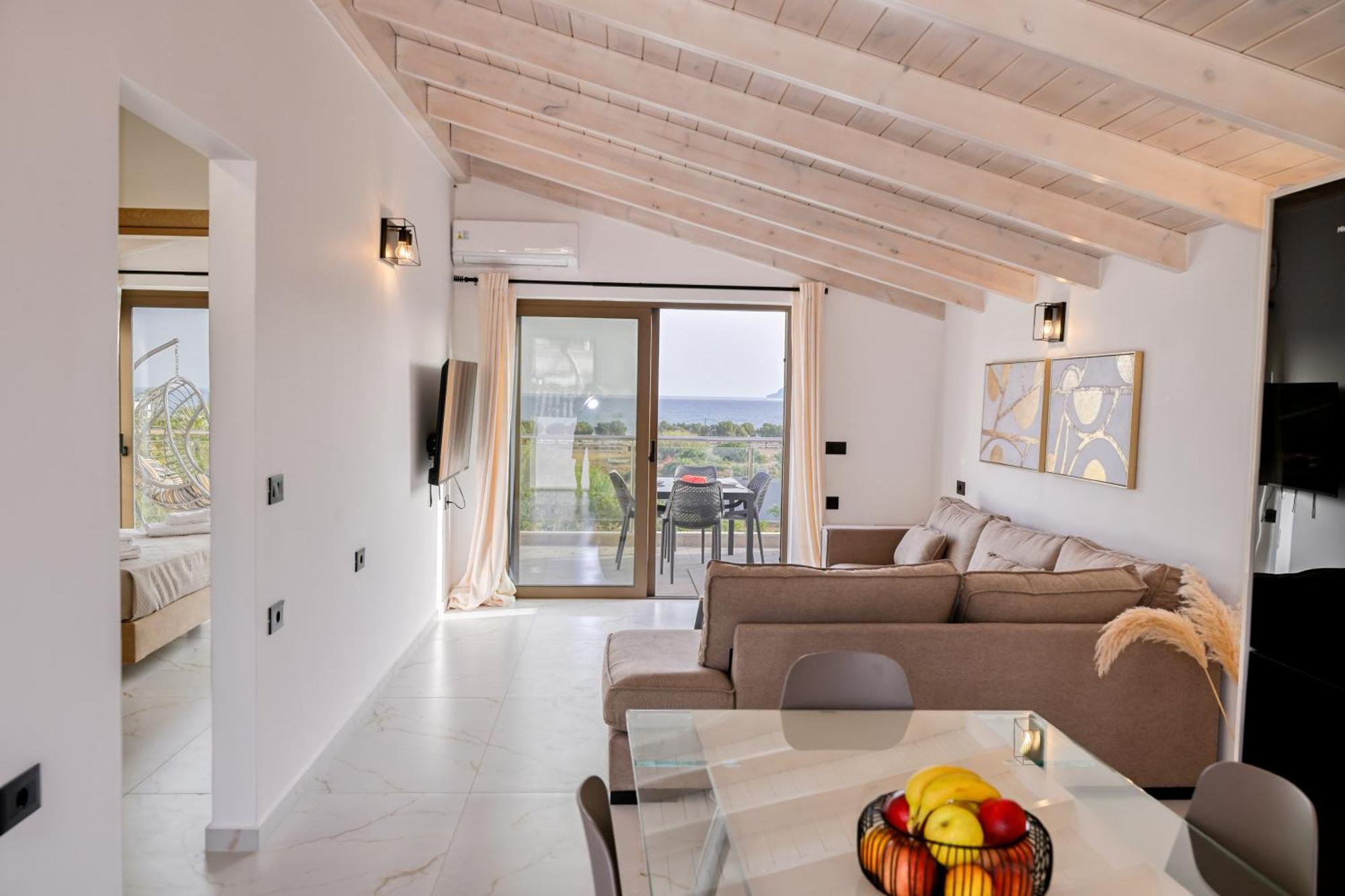 Eagle Bay Loft Daire Kíssamos Dış mekan fotoğraf