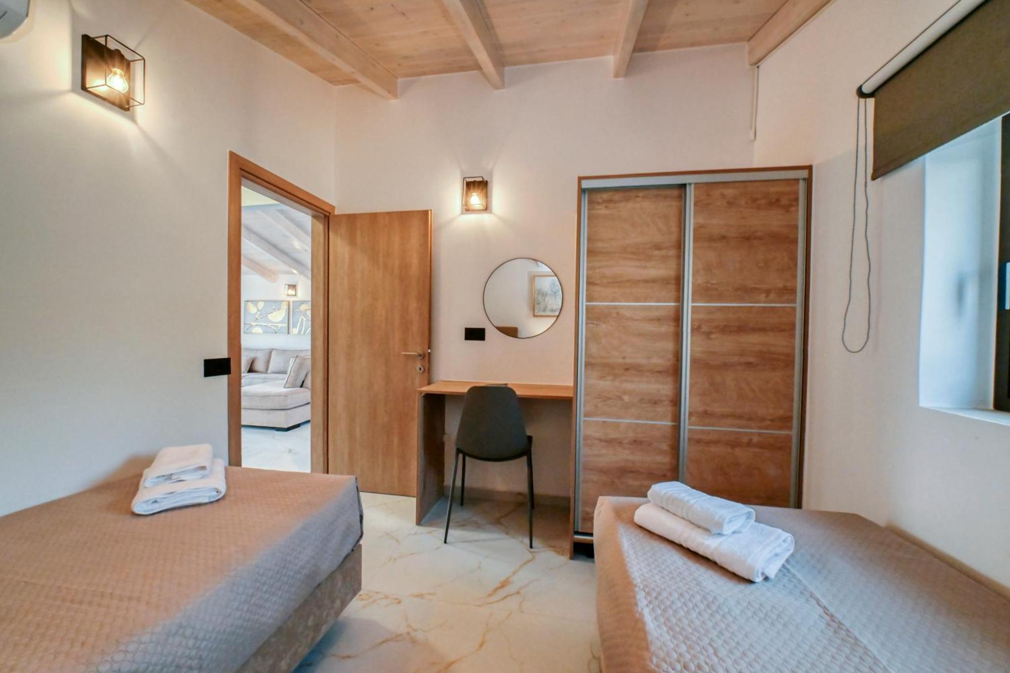 Eagle Bay Loft Daire Kíssamos Dış mekan fotoğraf