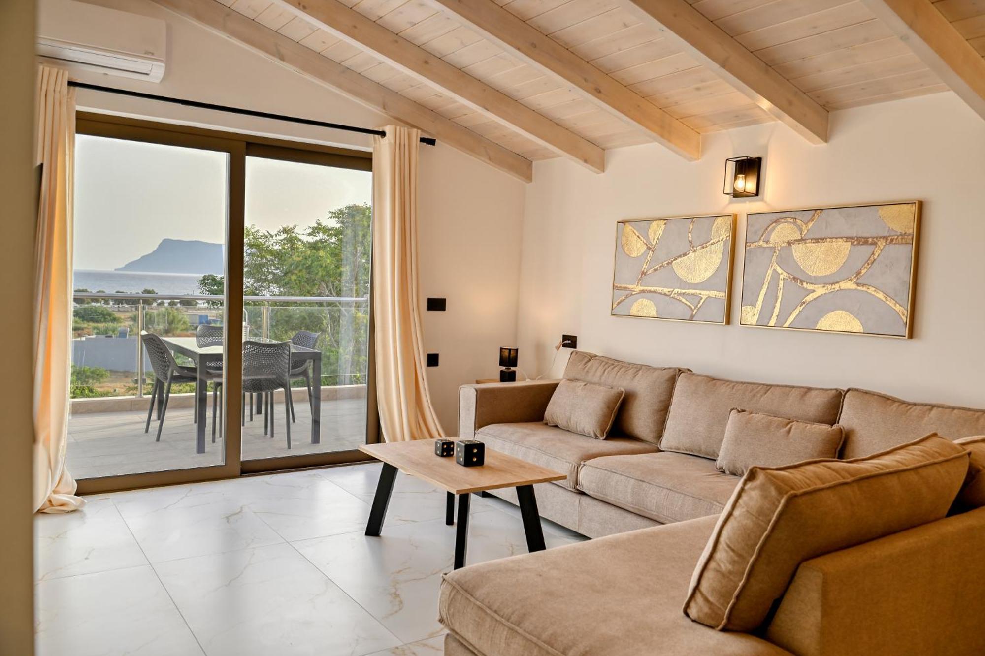 Eagle Bay Loft Daire Kíssamos Dış mekan fotoğraf