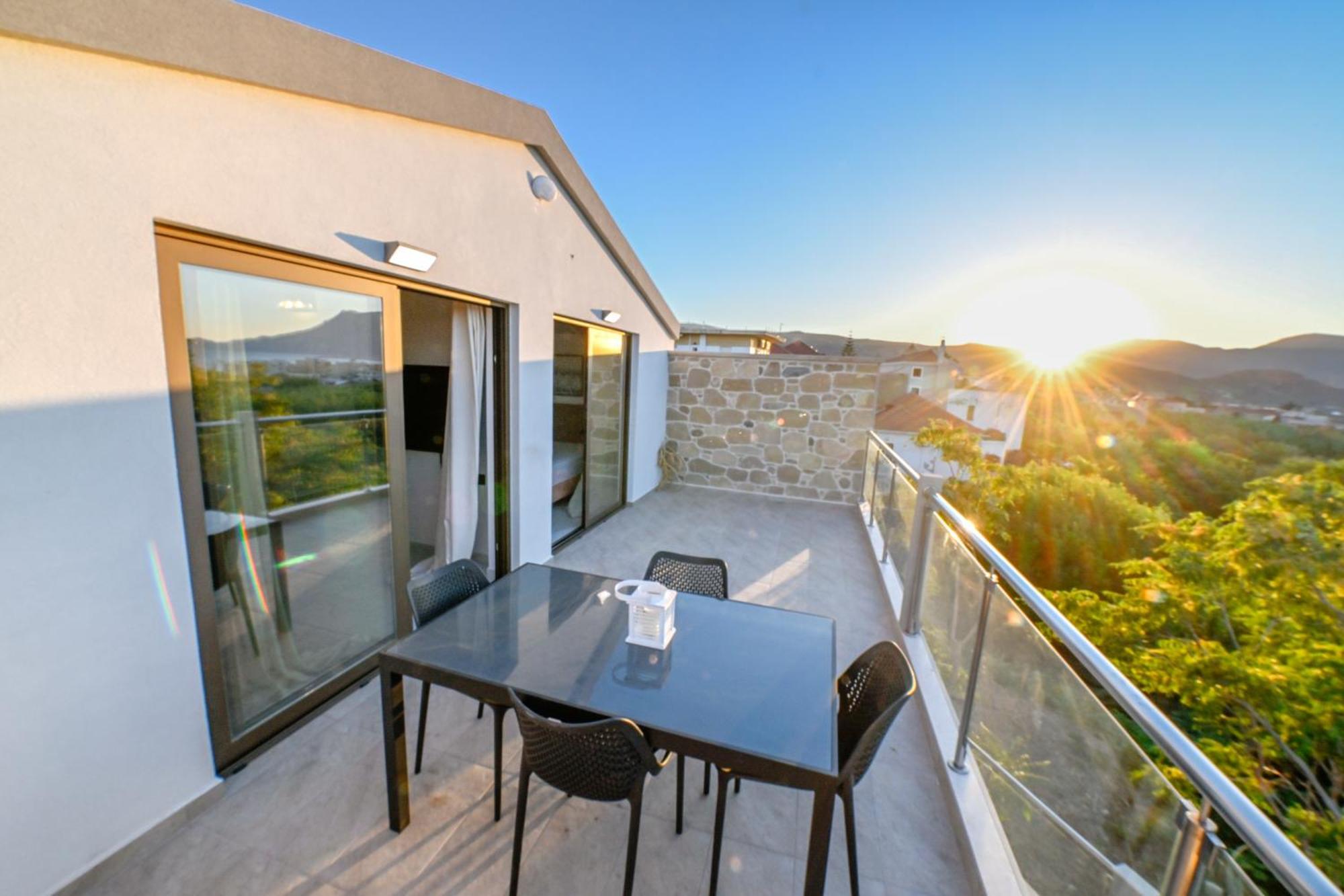 Eagle Bay Loft Daire Kíssamos Dış mekan fotoğraf