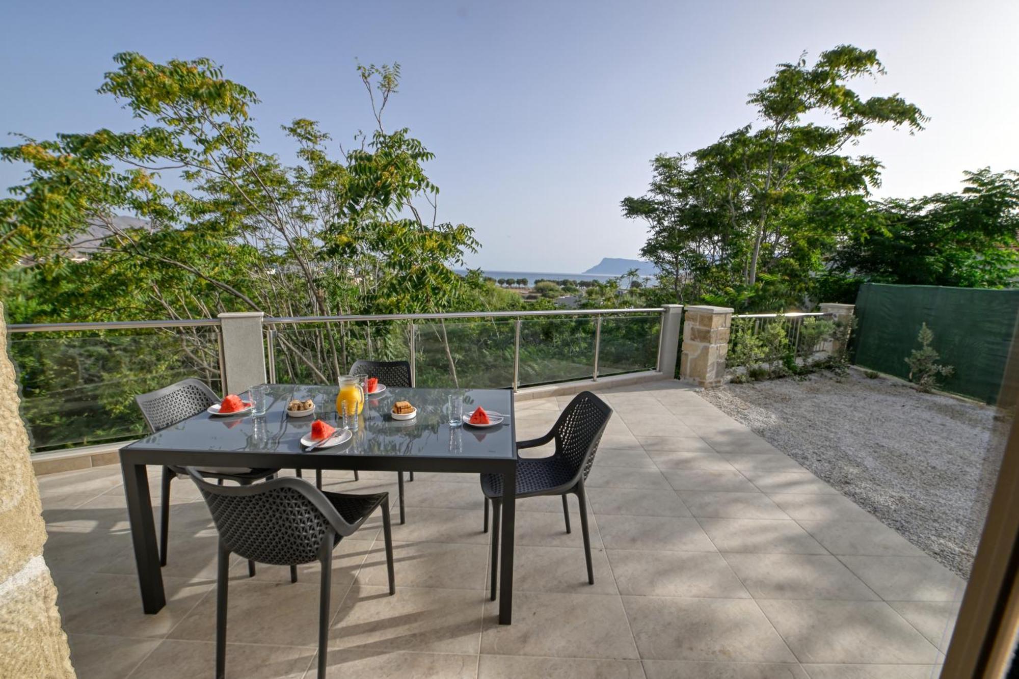 Eagle Bay Loft Daire Kíssamos Dış mekan fotoğraf